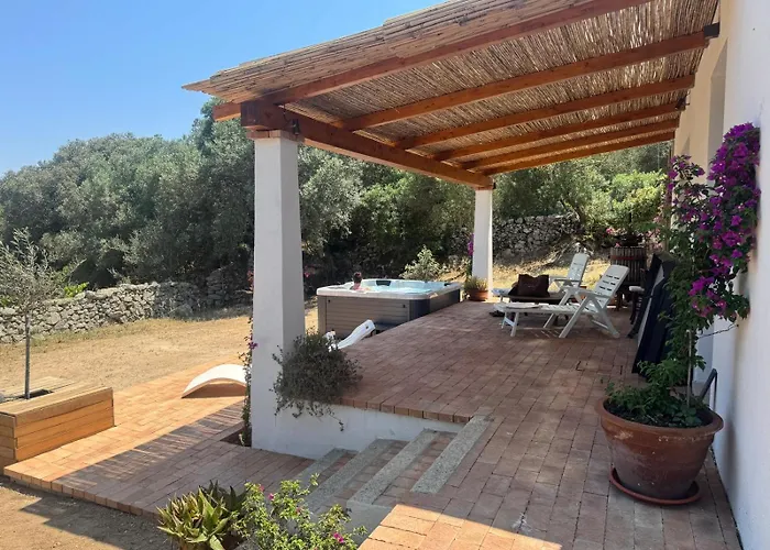 Villa Stazzu Straetu Antico Stazzo Gallurese Con Vista Sul Golfo Di