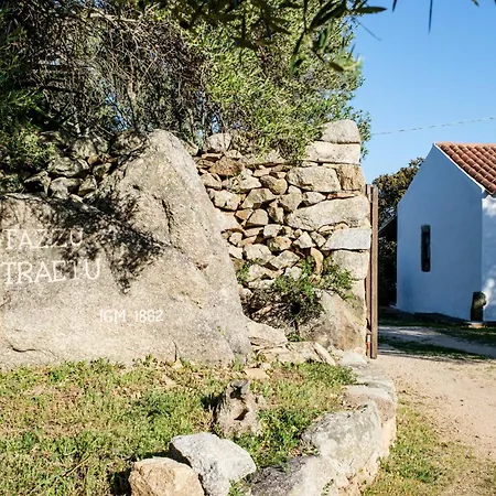 فيلة Stazzu Straetu Antico Stazzo Gallurese Con Vista Sul Golfo Di أولبيا